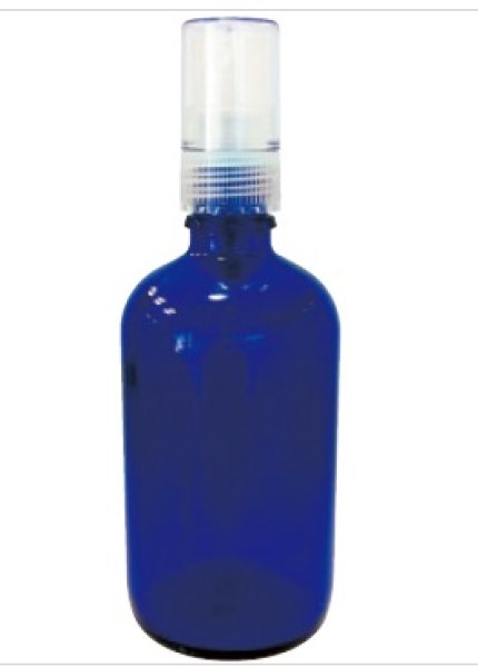 画像1: 青色ガラススプレー100ml (1)