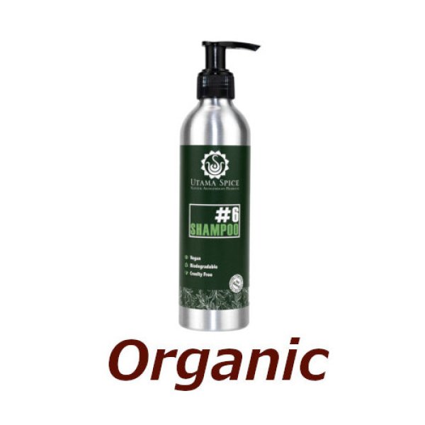 画像1: ●▼バリ島の極上スキンケア  #6 シャンプー　■230ml 【UTAMA SPICE ：ウタマスパイス】【Just Natural】正規輸入品【2025.6.26】 (1)