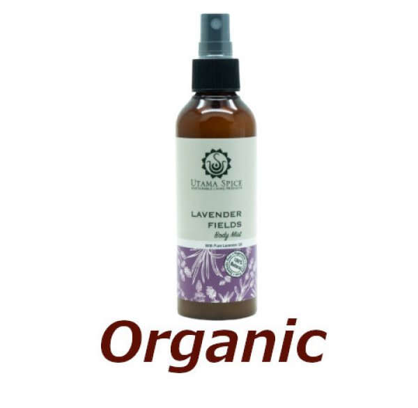 画像1: ●▼バリ島の極上スキンケアボディミスト　ラベンダーフィールズ ■100ml 【UTAMA SPICE ：ウタマスパイス】【100％Natural】正規輸入品【2025.6.26】 (1)